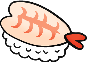 shrimp sushi